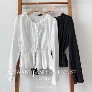 Tie Sleeve Blouse