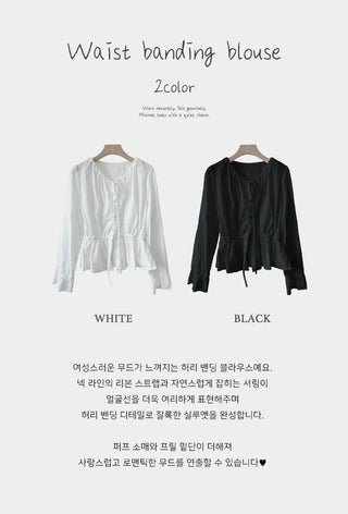 Tie Sleeve Blouse