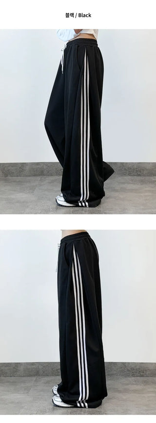 Wide Track Pants