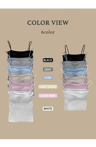Shirred Crop Sleeveless Top