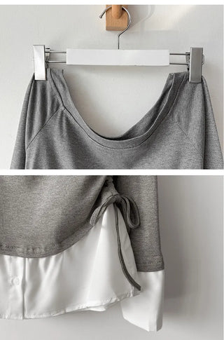 Layered Shirt Tee