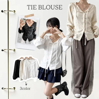 Ribbon Blouse