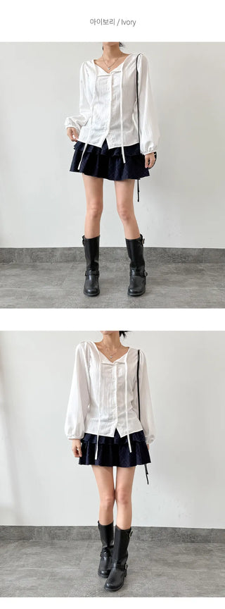 Ribbon Blouse