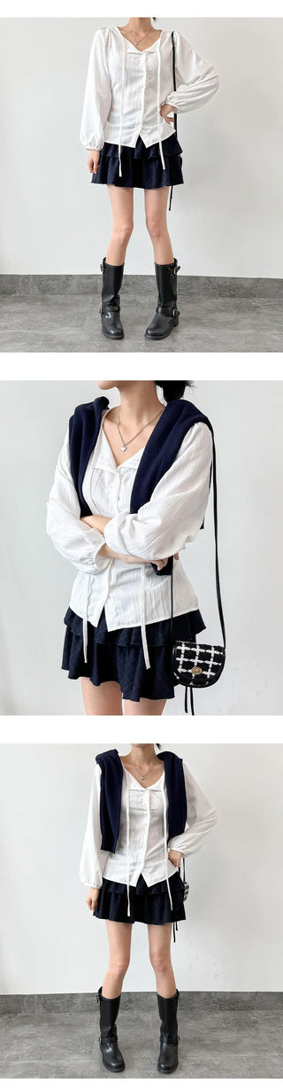 Ribbon Blouse