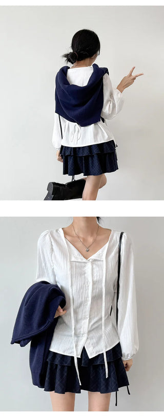 Ribbon Blouse