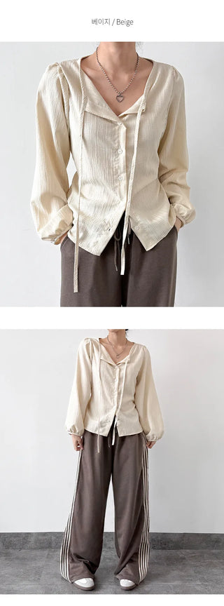 Ribbon Blouse