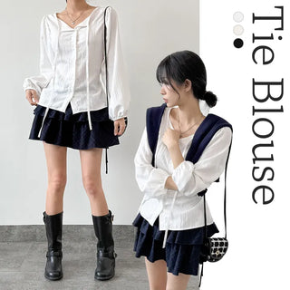 Ribbon Blouse