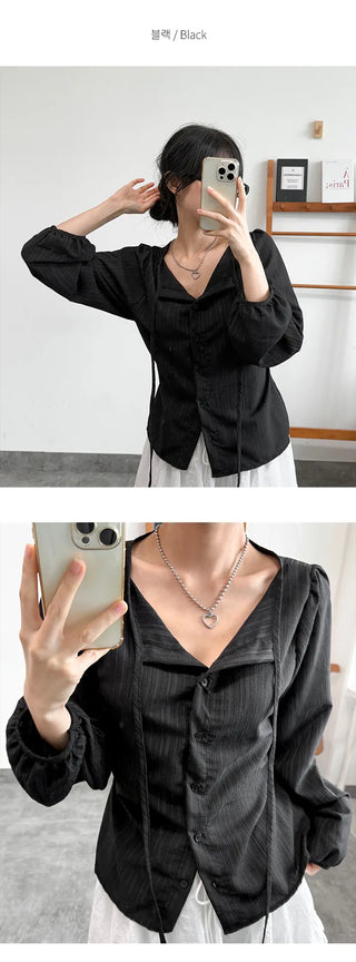 Ribbon Blouse