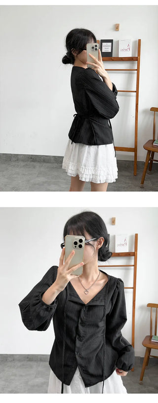 Ribbon Blouse