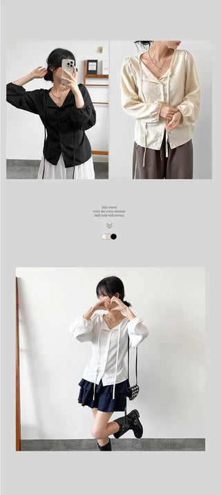 Ribbon Blouse