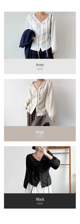 Ribbon Blouse