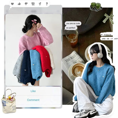 Wool Knit Top