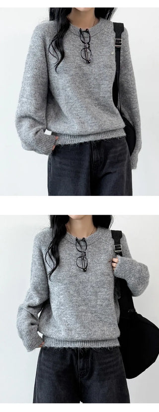 Wool Knit Top