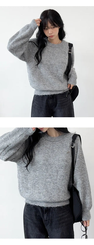 Wool Knit Top