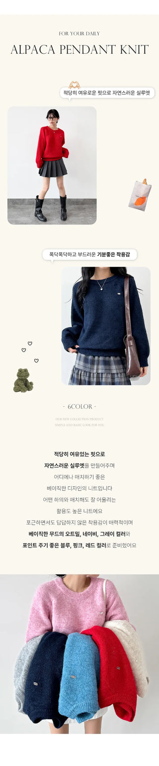 Wool Knit Top