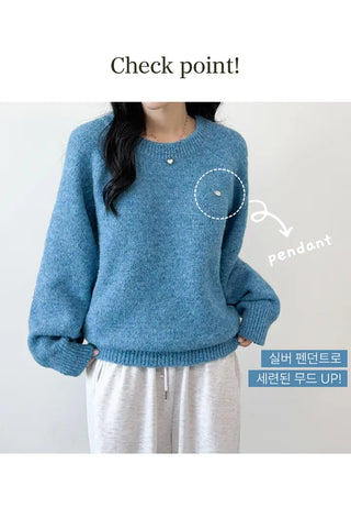 Wool Knit Top