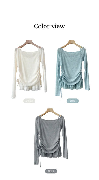 Ribbon Lace Tee
