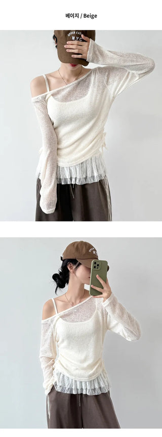 Ribbon Lace Tee