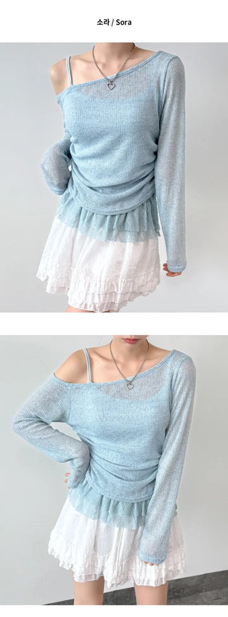 Ribbon Lace Tee