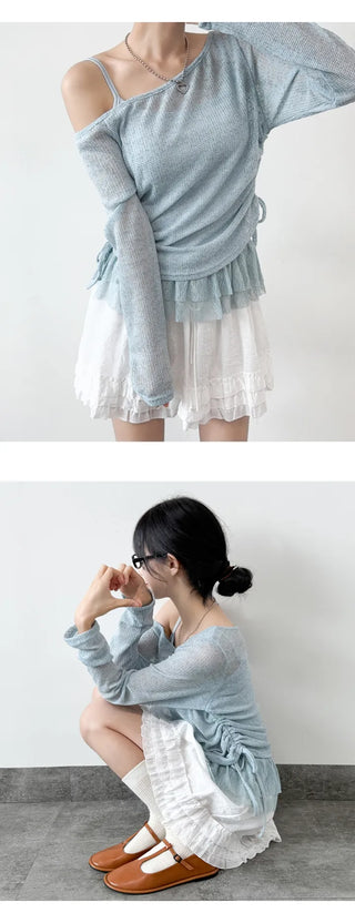 Ribbon Lace Tee