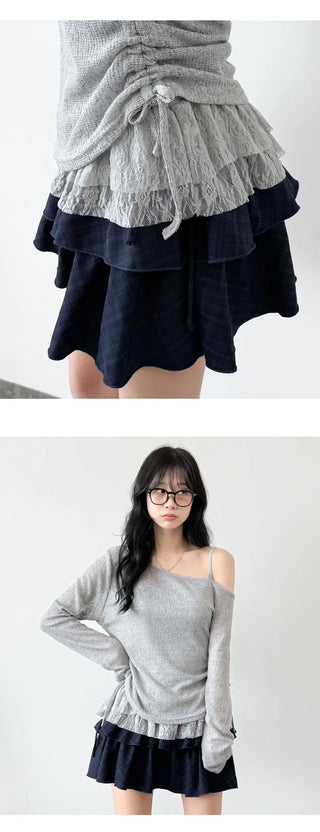 Ribbon Lace Tee