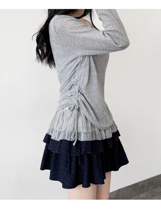 Ribbon Lace Tee