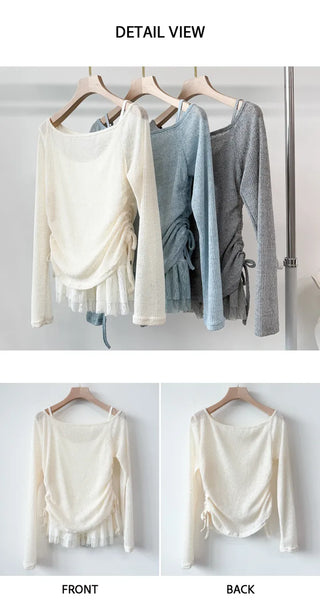 Ribbon Lace Tee