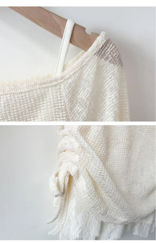 Ribbon Lace Tee