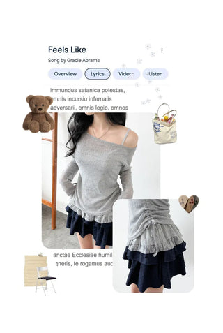 Ribbon Lace Tee