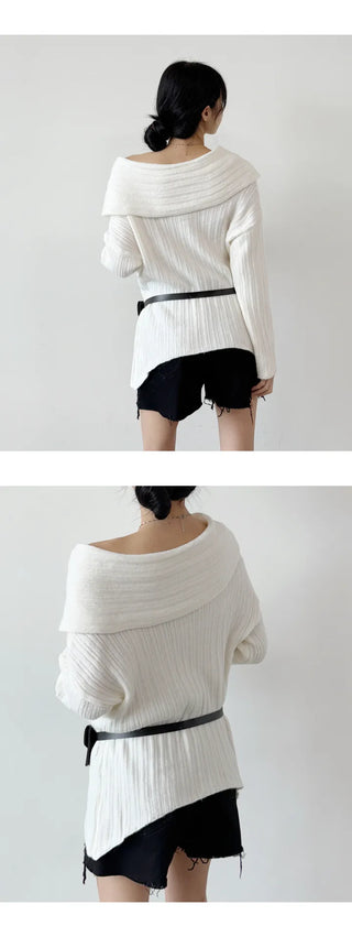 Off Shoulder Knit