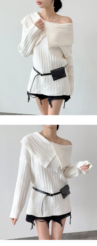 Off Shoulder Knit