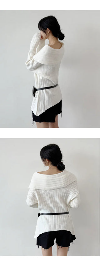Off Shoulder Knit