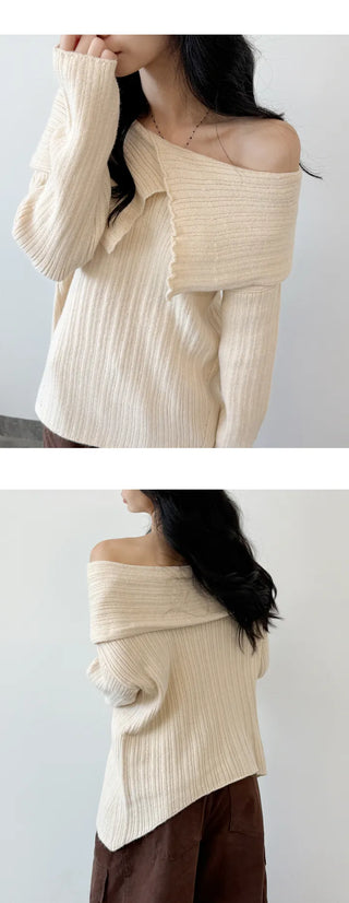 Off Shoulder Knit