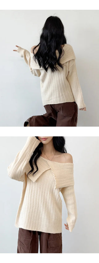 Off Shoulder Knit