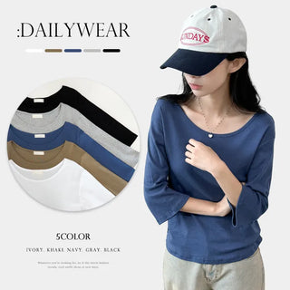 Basic Cotton Tee