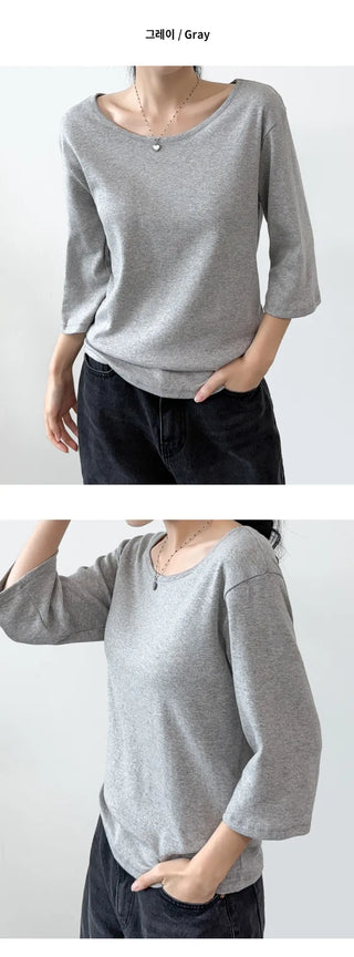 Basic Cotton Tee