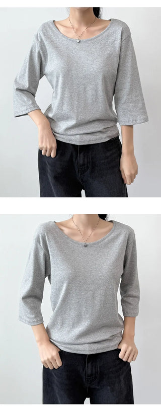 Basic Cotton Tee
