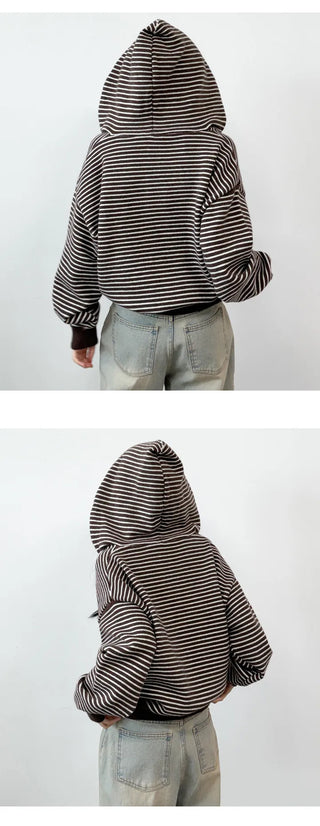 Striped Knit Cardigan