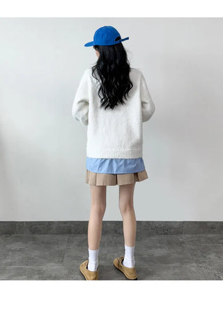 Layered Knit Top