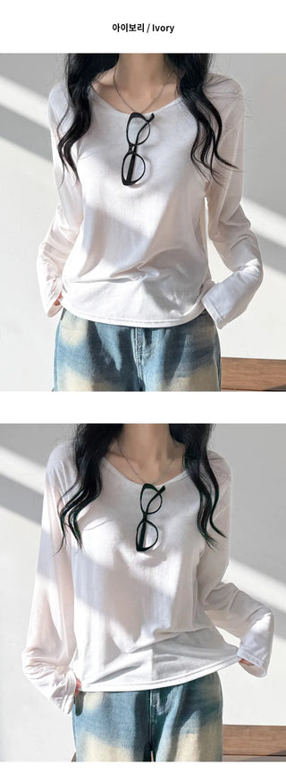 Fleece Long Sleeve Tee