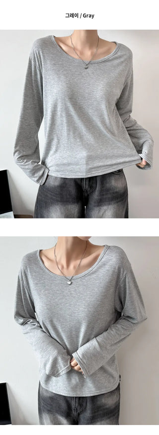Fleece Long Sleeve Tee