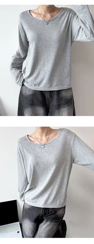 Fleece Long Sleeve Tee