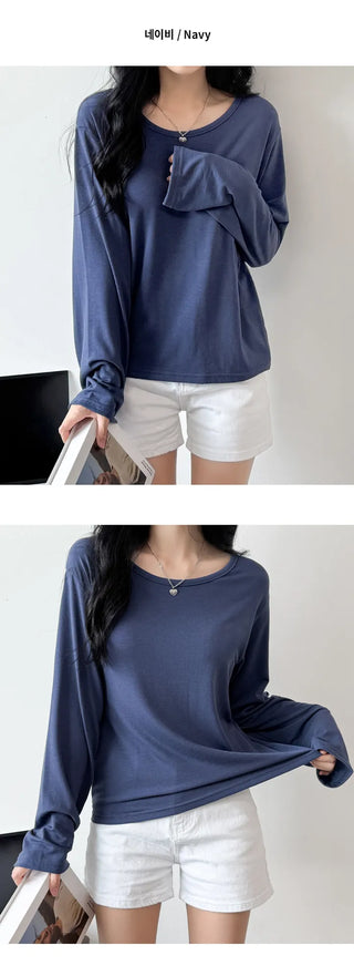 Fleece Long Sleeve Tee