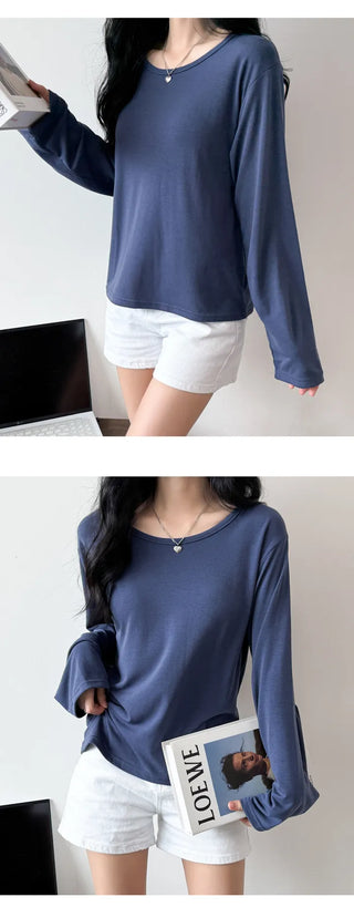 Fleece Long Sleeve Tee
