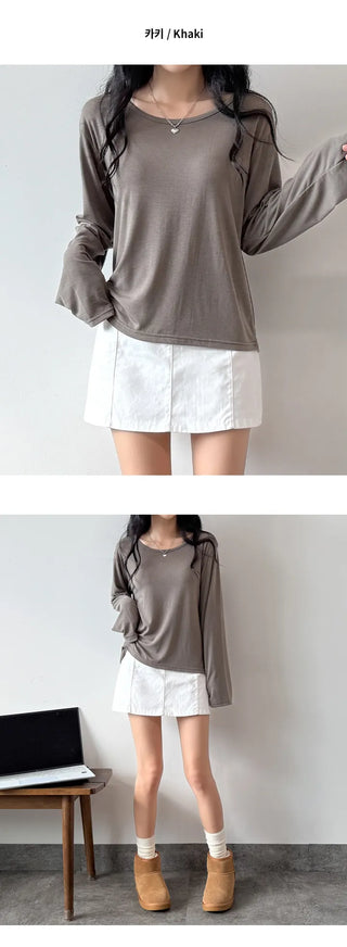 Fleece Long Sleeve Tee