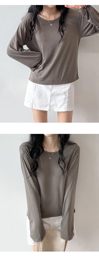 Fleece Long Sleeve Tee