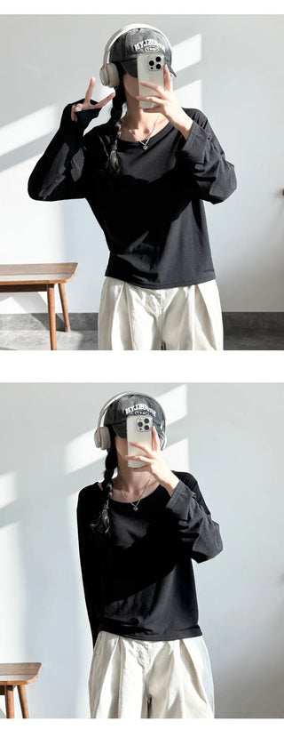 Fleece Long Sleeve Tee