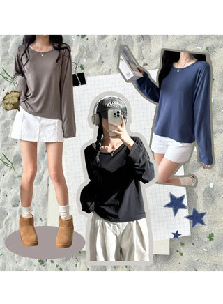 Fleece Long Sleeve Tee