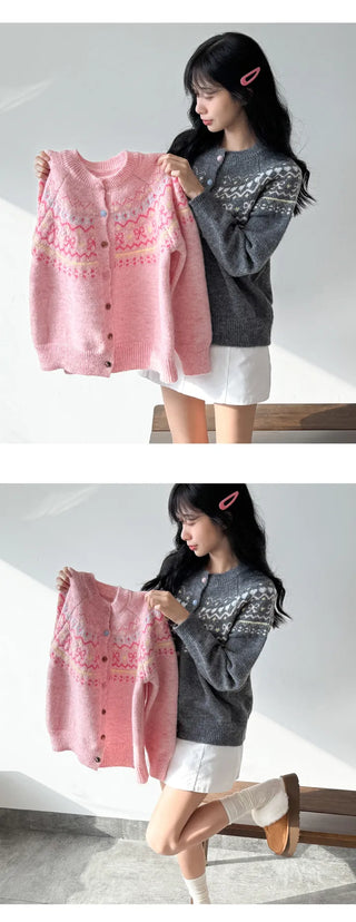 Nordic Knit Cardigan