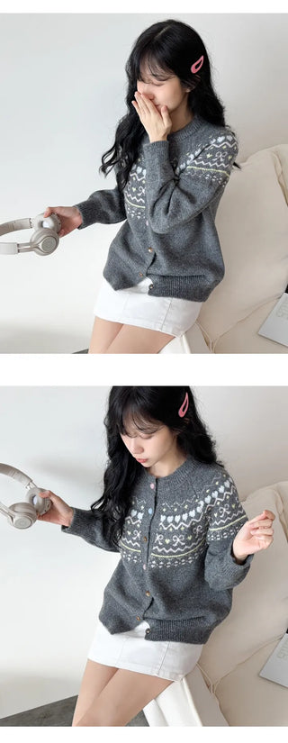 Nordic Knit Cardigan